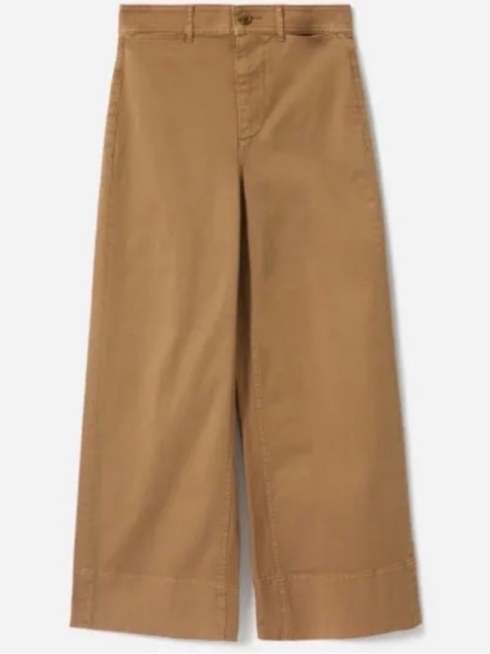 Everlane Lightweight Wide Leg Crop Chino 4 Coastal Quiet Luxury